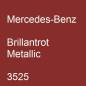 Preview: Mercedes-Benz, Brillantrot Metallic, 3525.